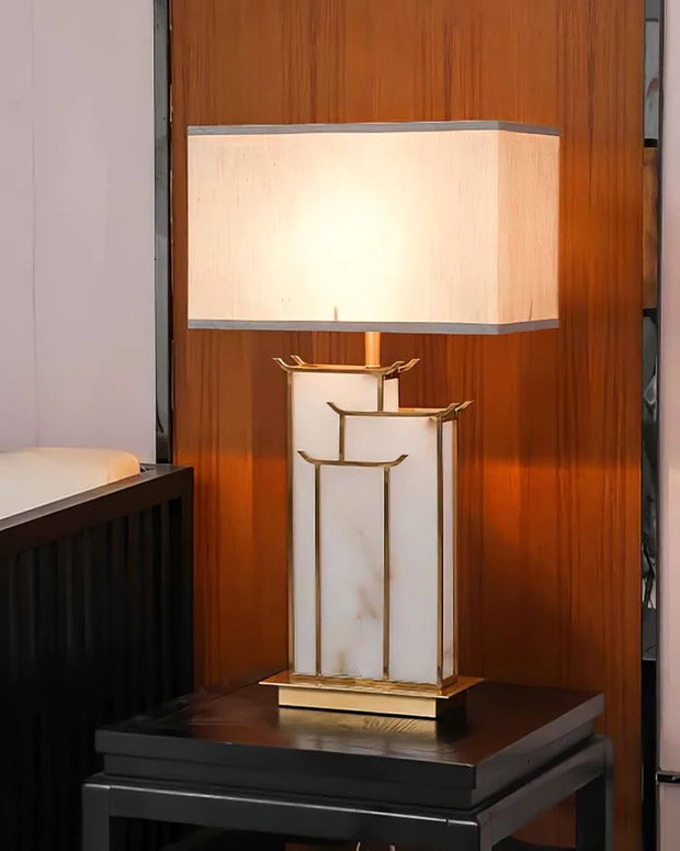 Gold marble lamp - iSurfaces