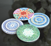 Mosaic Tea Cup Coasters - iSurfaces