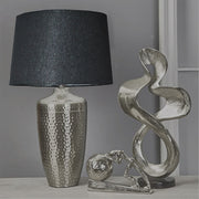 Matel Hammered Finish Table Lamps (Silver Golden) - iSurfaces